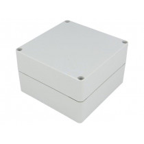PC 121208; Enclosure: multipurpose; X: 120mm; Y: 122mm; Z: 75mm; EURONORD; grey; FIBOX