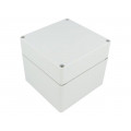 PC 121211; Enclosure: multipurpose; X: 120mm; Y: 122mm; Z: 105mm; EURONORD; grey; FIBOX