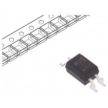 PC123X5YUP1B; Optocoupler; SMD; Channels: 1; Out: transistor; Uinsul: 5kV; Uce: 80V; SHARP PC123X5YUP1B; Optocoupler; SMD; Channels: 1; Out: transistor; Uinsul: 5kV; Uce: 80V; SHARP