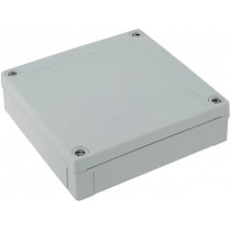 PC 125/35 LG; Enclosure: multipurpose; X: 130mm; Y: 130mm; Z: 35mm; MNX; grey; IK08; FIBOX
