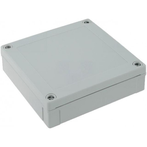 PC 125/35 LG; Enclosure: multipurpose; X: 130mm; Y: 130mm; Z: 35mm; MNX; grey; IK08; FIBOX