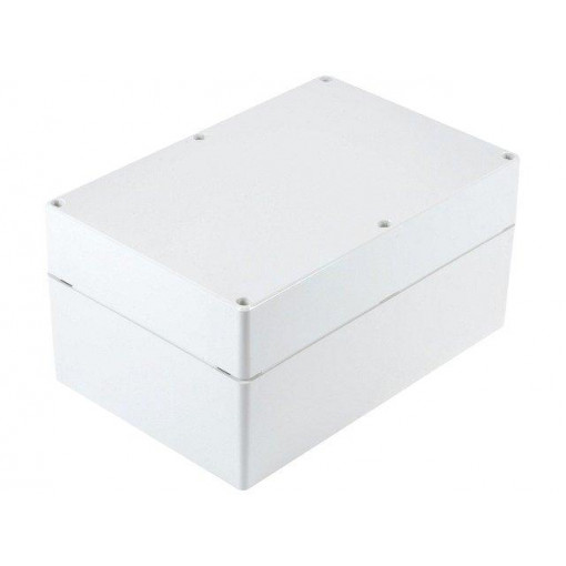 PC 162412; Enclosure: multipurpose; X: 164mm; Y: 244mm; Z: 120mm; EURONORD; grey; FIBOX