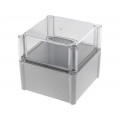 PC 1919 18 T; Enclosure: multipurpose; X: 188mm; Y: 188mm; Z: 180mm; SOLID; grey; FIBOX