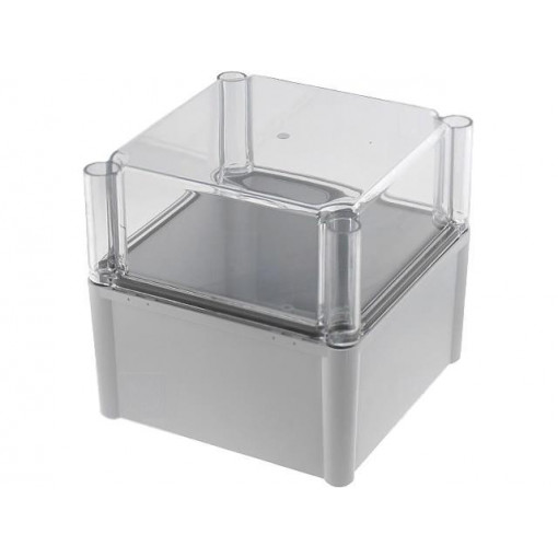 PC 1919 18 T; Enclosure: multipurpose; X: 188mm; Y: 188mm; Z: 180mm; SOLID; grey; FIBOX