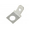 PC1V18704; Terminal: flat; 4.8mm; 0.5mm; male; M4; screw; brass; tinned; FIX&FASTEN