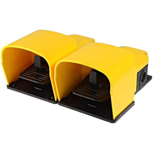 PC 2-2; Switch: foot; Stabl.pos: 1; (SPST-NO + SPST-NC) x2; 6A/250VAC; PIZZATO ELETTRICA