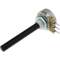 ; Potentiometer: shaft; single turn; 47kΩ; ±20%; 0.4W; linear; 6mm; OMEG