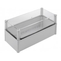 PC 3819 18 T; Enclosure: multipurpose; X: 188mm; Y: 378mm; Z: 180mm; SOLID; grey; FIBOX