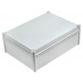 PC 3828 13 G; Enclosure: multipurpose; X: 278mm; Y: 378mm; Z: 130mm; SOLID; grey; FIBOX