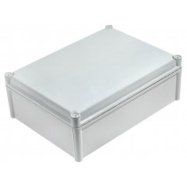 PC 3828 13 G; Enclosure: multipurpose; X: 278mm; Y: 378mm; Z: 130mm; SOLID; grey; FIBOX