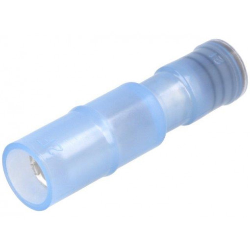 PC 4020-F-WP; Terminal: round; female; Ø: 4mm; 2mm2; crimped; for cable; blue; 20A; NICHIFU