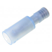 PC 4020-M-WP; Terminal: round; male; Ø: 4mm; 2mm2; crimped; for cable; blue; 20A; NICHIFU PC 4020-M-WP; Terminal: round; male; Ø: 4mm; 2mm2; crimped; for cable; blue; 20A; NICHIFU