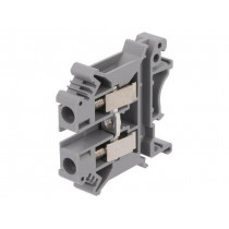 PC6-01P-11-00AH; Splice terminal: rail; 0.2÷6mm2; ways: 1; terminals: 2; grey; 800V; DEGSON ELECTRONICS PC6-01P-11-00AH; Splice terminal: rail; 0.2÷6mm2; ways: 1; terminals: 2; grey; 800V; DEGSON ELECTRONICS