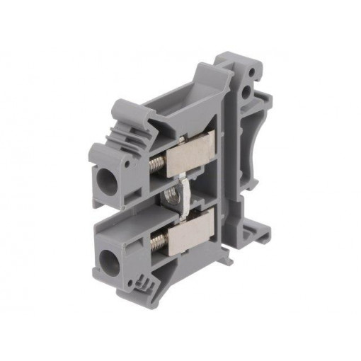 PC6-01P-11-00AH; Splice terminal: rail; 0.2÷6mm2; ways: 1; terminals: 2; grey; 800V; DEGSON ELECTRONICS PC6-01P-11-00AH; Splice terminal: rail; 0.2÷6mm2; ways: 1; terminals: 2; grey; 800V; DEGSON ELECTRONICS