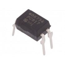 PC817X2NSZ1B; Optocoupler; THT; Channels: 1; Out: transistor; Uinsul: 5kV; Uce: 80V; SHARP