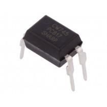 PC817X3CSZ9F; Optocoupler; THT; Channels: 1; Out: transistor; Uinsul: 5kV; Uce: 80V; SHARP