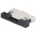 PCA-6B-04-HU-3; Connector: FFC (FPC); horizontal; PIN: 4; ZIF,top contacts; SMT; ADAM TECH
