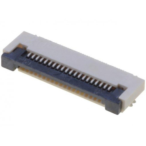 PCA-6G-20-HL-3; Connector: FFC (FPC); horizontal; PIN: 20; ZIF,bottom contacts; ADAM TECH