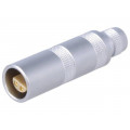 PCA.0S.304.CLLC37; Connector: circular; Series: 0S; plug; female; soldering; for cable; LEMO