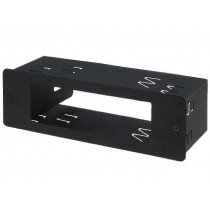 ; Mounting half frame for CB radio; Alan,LEMM,Onwa,TTI; 124x39mm; 4CARMEDIA