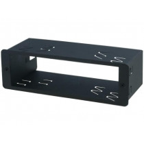 ; Mounting half frame for CB radio; Yosan; with center hole; 4CARMEDIA