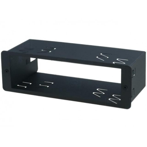 ; Mounting half frame for CB radio; Yosan; with center hole; 4CARMEDIA