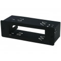 ; Mounting half frame for CB radio; M-tech; with center hole; 4CARMEDIA
