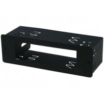 ; Mounting half frame for CB radio; M-tech; with center hole; 4CARMEDIA