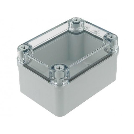 PC B 65 T; Enclosure: multipurpose; X: 80mm; Y: 110mm; Z: 65mm; PICCOLO; grey; FIBOX