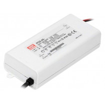PCD-40-350B; Power supply: switched-mode; LED; 37.8W; 70÷108VDC; 350mA; IP42; MEAN WELL