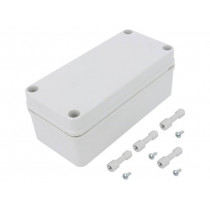 PC D 65 G; Enclosure: multipurpose; X: 80mm; Y: 170mm; Z: 65mm; PICCOLO; grey; FIBOX