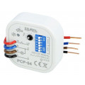 PCP-04; Timer; 0,1s÷10days; SPST-NO; 250VAC/5A; 230VAC; flush mount; IP20; ZAMEL