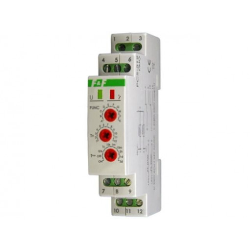 PCS-519DUO; Timer; 0,1s÷24days; DPDT; 250VAC/8A; Usup: 230VAC; 24VDC; DIN; PIN: 6; F&F
