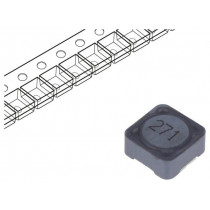 PCS125MT271; Inductor: wire; SMD; 270uH; 750mA; 460mΩ; 12x12x6mm; ±20%; -40÷125°C; Viking