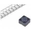 PCS74MT101; Inductor: wire; SMD; 100uH; 600mA; 610mΩ; 7.3x7.3x4.5mm; ±20%; Viking