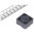 PCS74MT220; Inductor: wire; SMD; 22uH; 1.23A; 110mΩ; 7.3x7.3x4.5mm; ±20%; Viking
