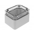 PCT 050705; Enclosure: multipurpose; X: 50mm; Y: 65mm; Z: 45mm; EURONORD; grey; FIBOX