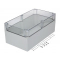 PCT 203615; Enclosure: multipurpose; X: 200mm; Y: 360mm; Z: 151mm; EURONORD; grey; FIBOX