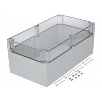 PCT 203615; Enclosure: multipurpose; X: 200mm; Y: 360mm; Z: 151mm; EURONORD; grey; FIBOX