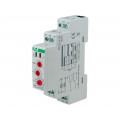 PCU-510DUO; Timer; 0,1s÷24days; DPDT; 250VAC/8A; Usup: 230VAC; 24VDC; DIN; PIN: 9; F&F