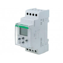 PCZ-524; Programmable time switch; Range: 1 year; SPDT; 24÷264VAC; DIN; F&F