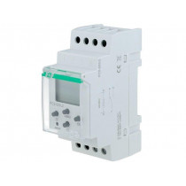 PCZ-525.3; Programmable time switch; Range: 1 year; SPDT; 24÷264VAC; DIN; F&F