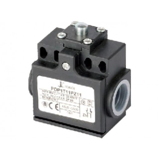 PDP1T11PZ11; Limit switch; pin plunger Ø8mm; NO + NC; 10A; max.400VAC; PG13,5; POKÓJ
