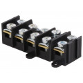 E.4005A; Terminal block; screw terminal; 10mm2; 57A; ways: 5; terminals: 10; PAWBOL