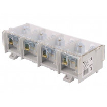 E.4026; Terminal block; screw terminal; 95mm2; 232A; ways: 4; Colour: grey; PAWBOL