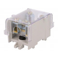 E.4027; Terminal block; screw terminal; 95mm2; 232A; ways: 1; Colour: grey; PAWBOL
