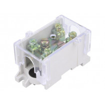 E.4028; Terminal block; screw terminal; 25mm2; 101A; ways: 1; Colour: grey; PAWBOL