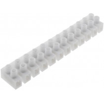 E.4031; Terminal block; screw terminal; 2.5mm2; 400V; 24A; ways: 12; PAWBOL