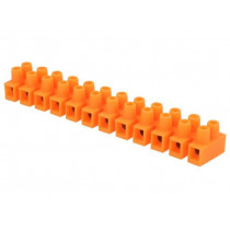 E.4034P; Terminal block; screw terminal; 10mm2; 400V; 57A; ways: 12; PAWBOL