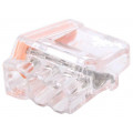 E.4181; Installation quick splice; spring clamp; 1.5÷2.5mm2; 450V; 24A; PAWBOL E.4181; Installation quick splice; spring clamp; 1.5÷2.5mm2; 450V; 24A; PAWBOL